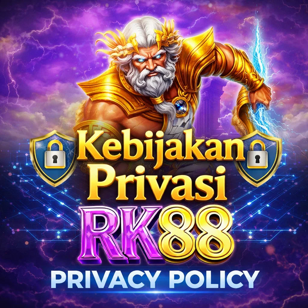 Visualisasi sistem enkripsi data tingkat tinggi pada platform RK88 untuk melindungi privasi setiap pengguna.